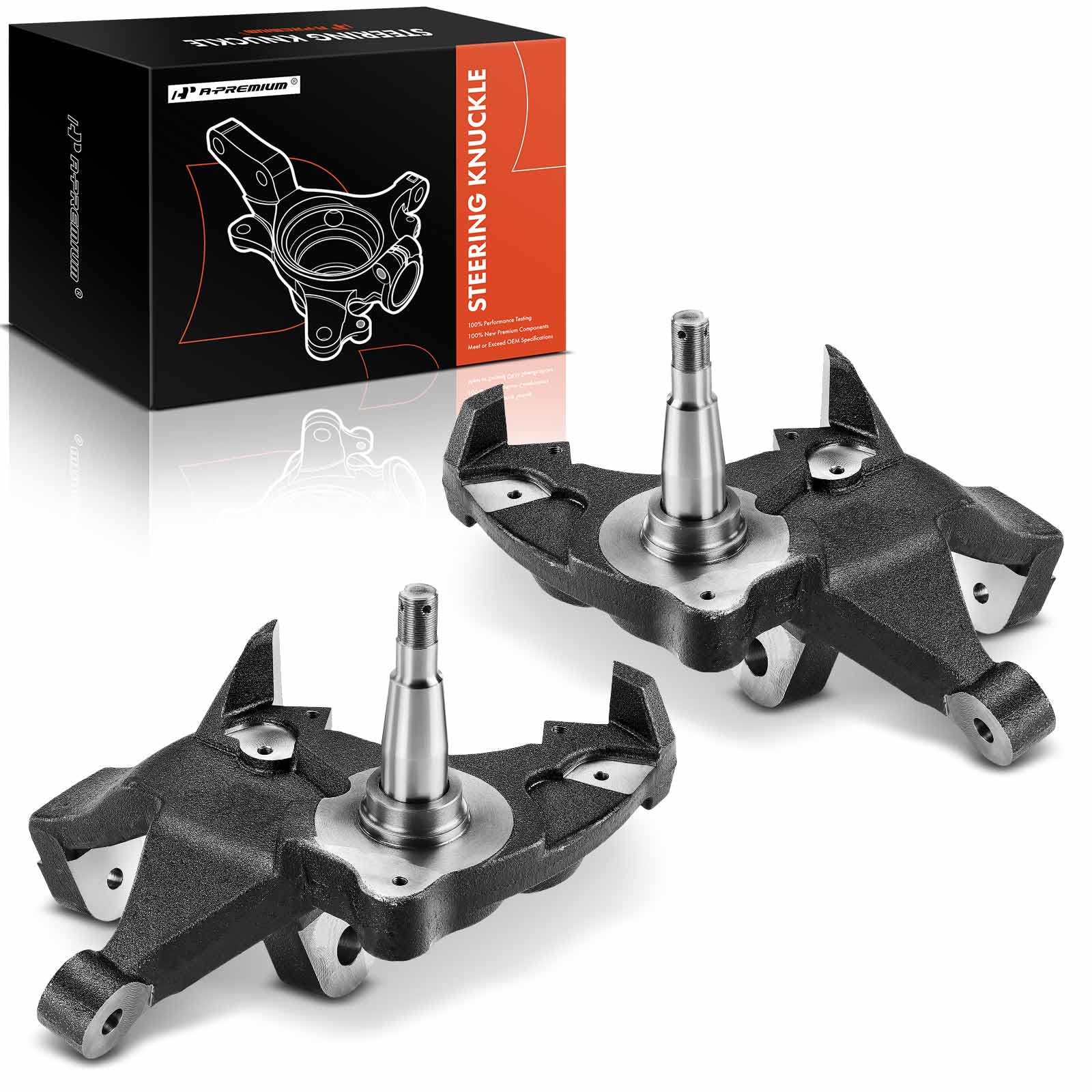 Amazon.com: A-Premium Set of 2 Front Suspension Steering Knuckle